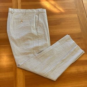 Men’s Seersucker Dress Pants Size 36x30